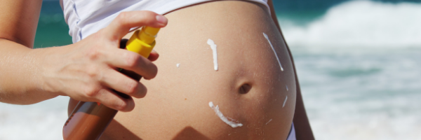 protección solar en verano embarazo