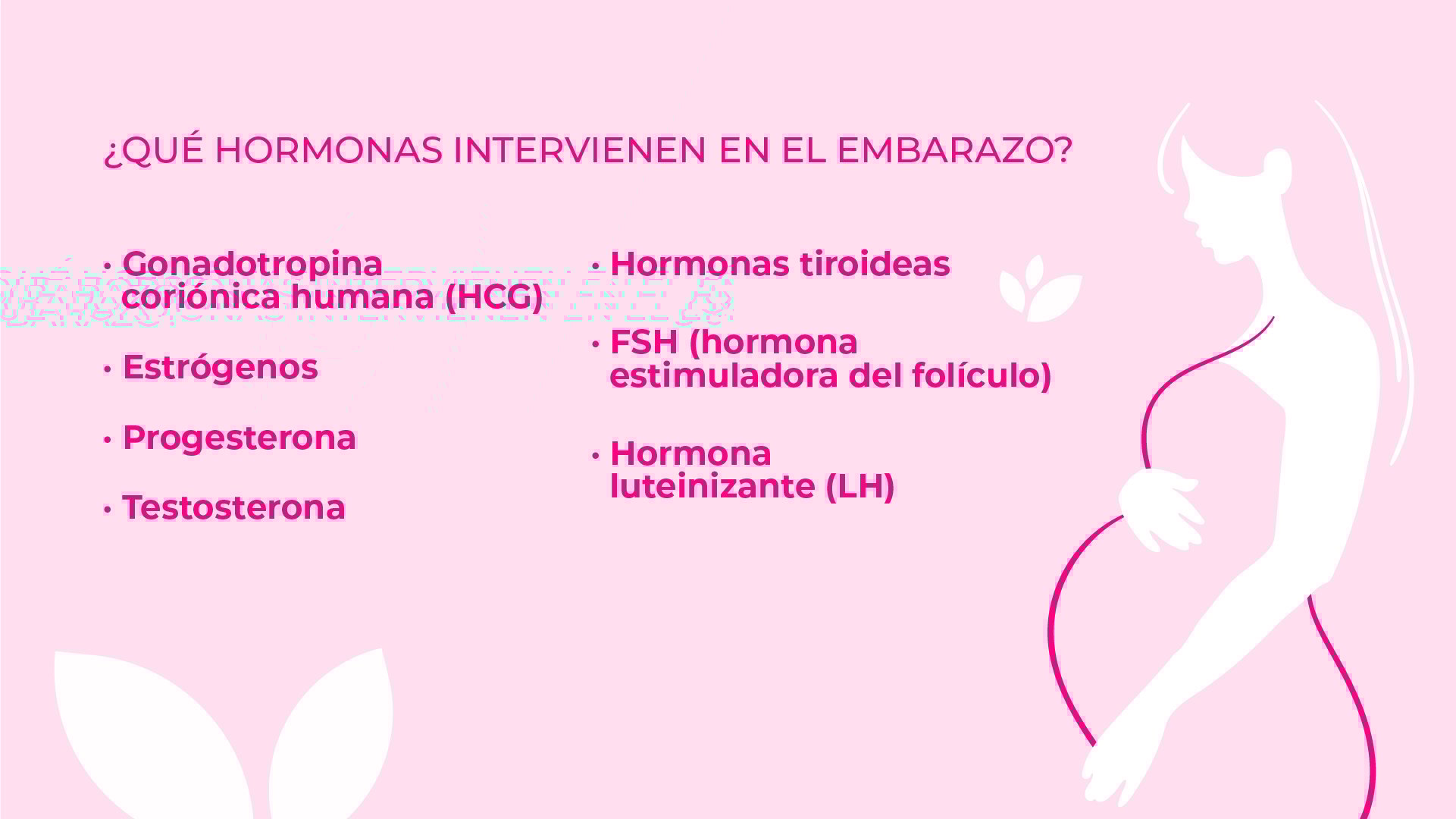 Hormonas embarazo